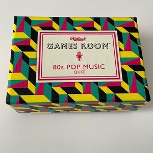 Ridleys game room 80s Pop music quiz